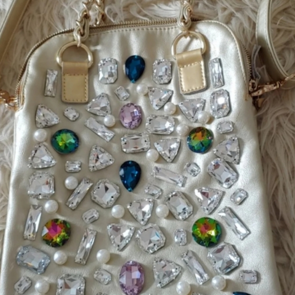 Gold Bling Purse